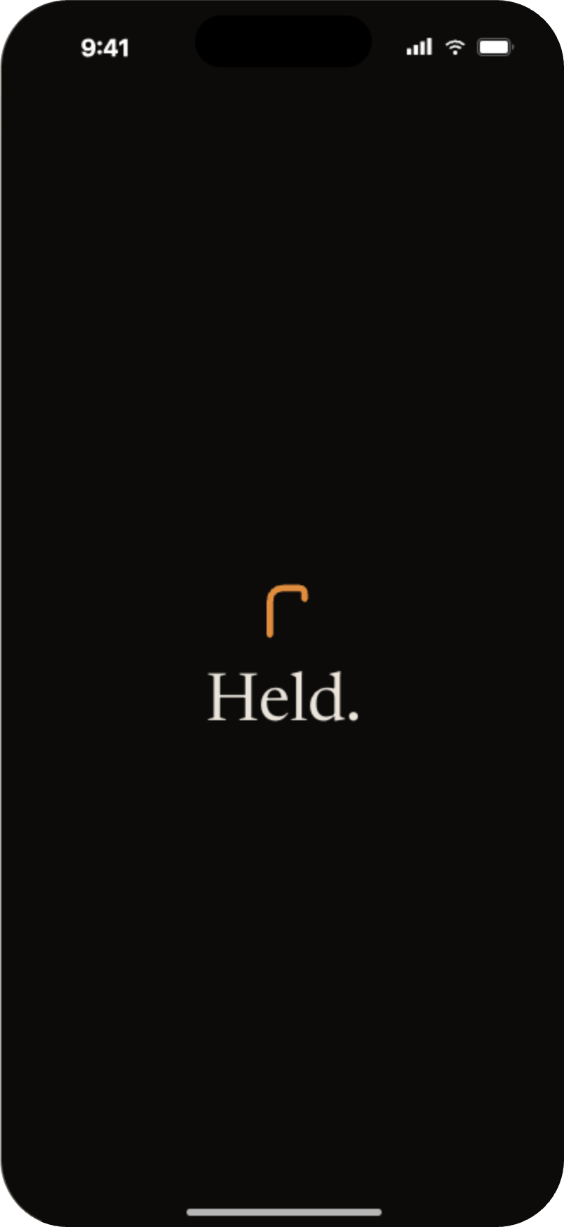 Held.